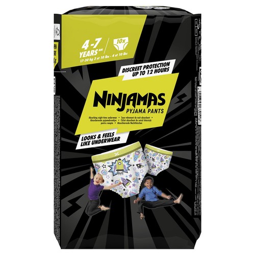 Pampers ninjamas nachtwindeln - ninjamas,