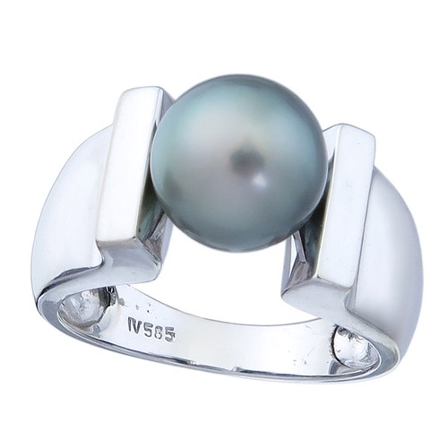 Ring tahiti perle 585er - perle,