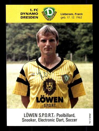 Autogrammkarten dynamo - autogrammkarten,