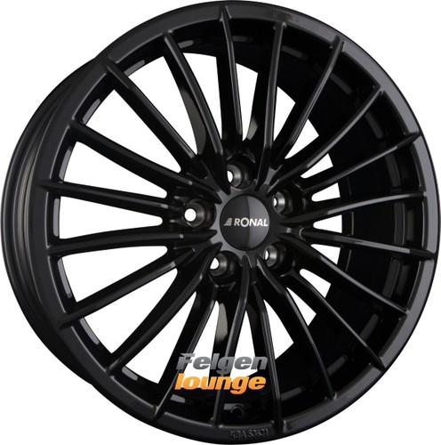 Ronal r68 jetblack 9x18 - 4x,