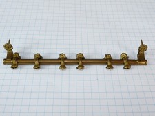 alte Messing Gardinen Stange