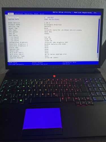 Alienware 51m 17 - alienware, 17.3