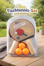 2 Tischtennisschläger, 3