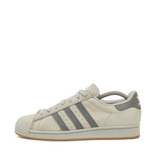 adidas Herren Superstar Sneaker Grau/Beige Wildleder Low-Top Originals EU 42