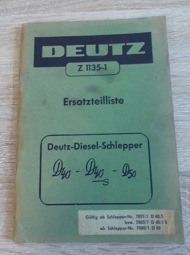 Deutz schlepperd d40s - deutz, 40