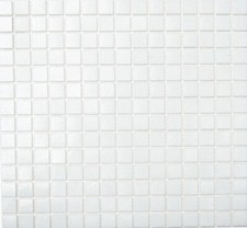 Glas Mosaikfliesen Weiß