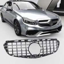 KÜHLERGRILL GRILL MERCEDES E KLASSE W212 S212 E63 AMG NUR V8 2013-16 CHROM
