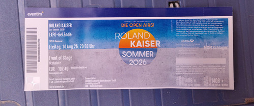 Roland kaiser open - open, 2026