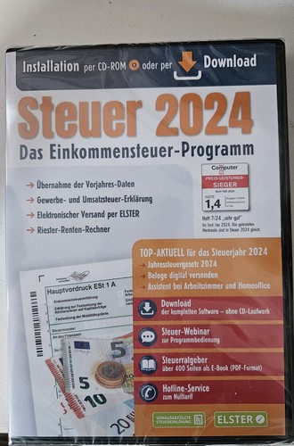 Aldi steuer 2024 neu - cd,