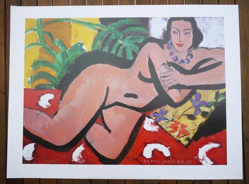 Matisse aux yeux bleus - matisse,