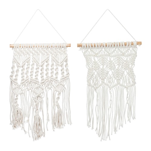 Makramee wandbehang 2er set - makramee,