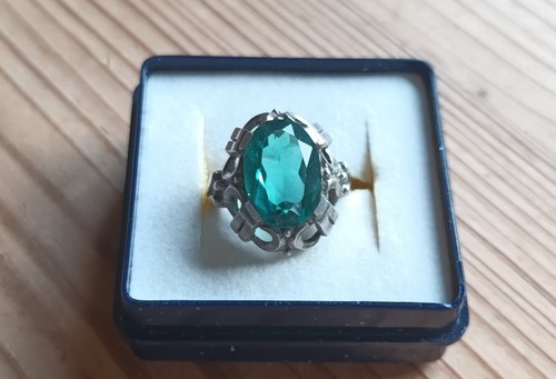 Vintage ring 835 silber mit - 835,