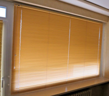 Aluminium Jalousie Alu Jalousette Rollo Fensterjalousie  HxB ca. 140x210cm gelb