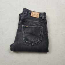 Lee Phoenix Herren Jeans Hose W33 L32 Denim Grau Straight Gerade Baumwolle Retro