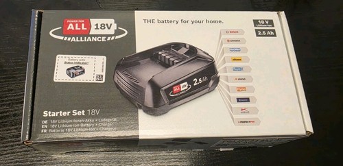 Bosch starter set pba 18v - starter-set,