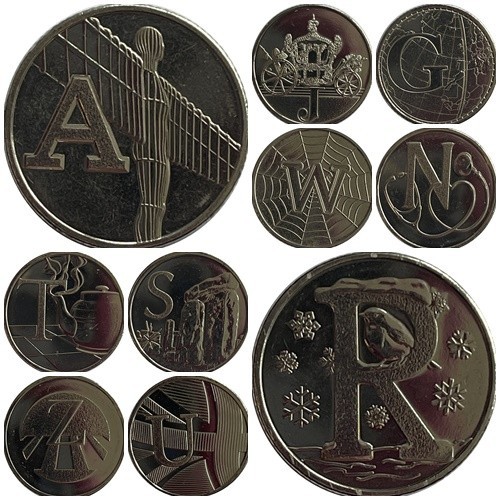 10p münzen ten - 10p,