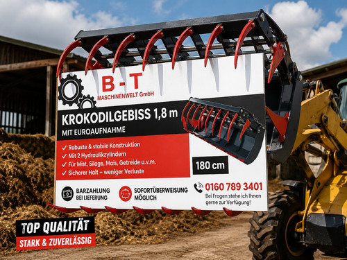 Krokodilgebiss 180 - , cm