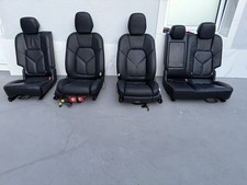 Porsche Cayenne 958 92A Schwarz Lederausstattung Sitze Ledersitze Facelift Nappa
