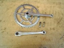 Kurbelgarnitur für Keiltretlager DDR Kettenblatt Kurbel Fahrrad 46Z Mifa