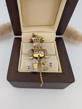 Brosche Sterlingsilber Silber