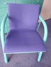 Thonet S320 Stapelstuhl Buche grün lackiert, Hö79xB 61xT57 cm 