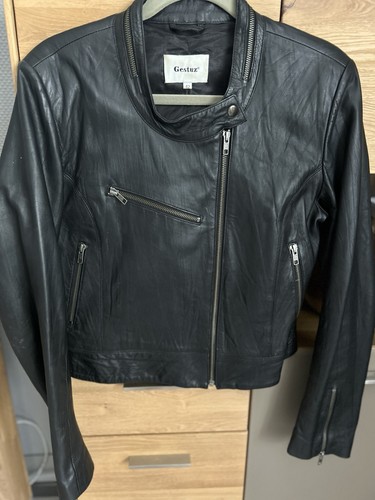 Gestuz damen lederjacke biker - gestuz,