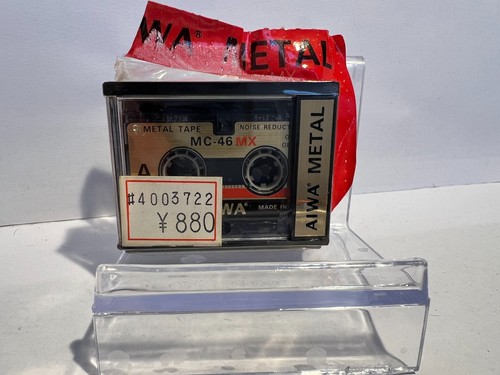 Aiwa metal microcassette 46 - metal, mc-46