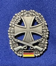 Heimatschutz Barettabzeichen Mini-Pin - Bundeswehr 30mm x 25,3 mm
