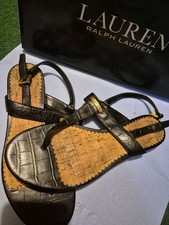 Ralp Lauren Zehentrenner schwarz  Gr. EU 38