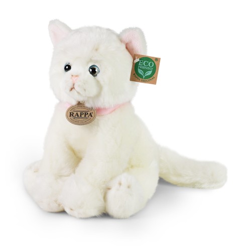 Kuscheltier katze mit halsband - mit,
