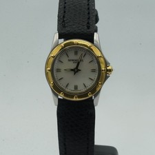 RAYMOND WEIL TANGO DAMEN UHR 22MM MIT LEDER BAND QUARTZ 5790 TOP ZUSTAND MOP