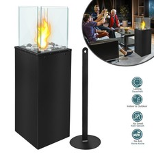 Quadrat Standkamin Bioethanol