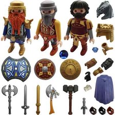 Playmobil 9344 Zwergenkönig Ersatzteile - Zwerge, Zwergenfiguren, Waffen uvm.
