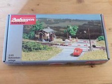 Auhagen H0 3/45 Bausatz Schrankenanlage Sammlerauflösung NEU OVP