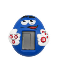 M&M 's - Konsole LCD elektronische Handspiel-Konsole Handheld blau 1997 Vintage