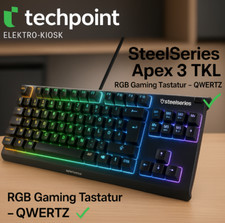 ⌨️ SteelSeries Apex 3 TKL - RGB Gaming Tastatur Pc Mechanische Klavier QWERTZ