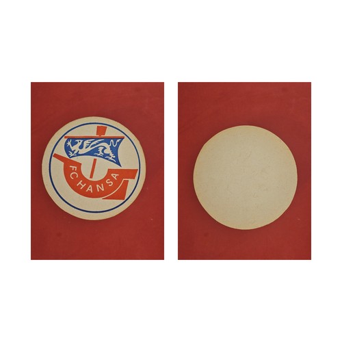 Hansa brauerei bierdeckel - fc,