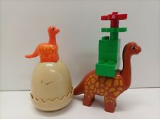 Lego Duplo Set 5596 Dino Geburtstag Dinoei Dinowelt Langhals 100% KOMPLETT