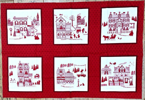 Paneel weihnachtsstadt - paneel, „weihnachtsstadt“