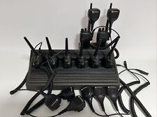 8 x Motorola GP344 VHF 136 - 174 MHz mit Zubehör GP 344  Mehrfachladestation 