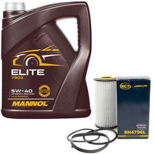 Motoröl Set 5W40 5 Liter +