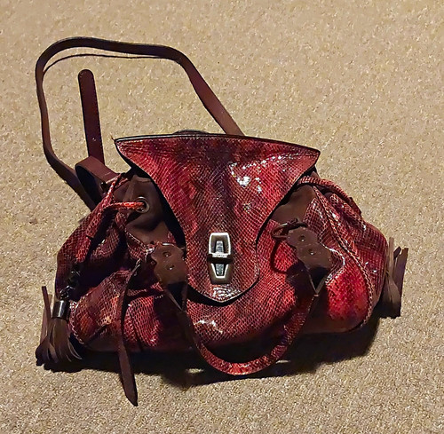 Opprt leder umhängetasche - leder,