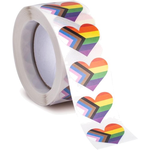 Lgbtq pride herz aufkleber - pride,