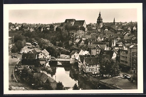 Backnang blick auf den ort - auf,