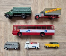 6 Stück Brekina Fahrzeuge