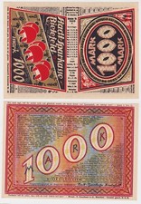 1000 Mark Banknote Inflation