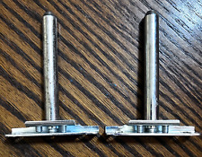 2  Tablarträger unsichtbar Regal Boden-Träger  9 x 1,2 cm