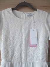 Neu! Blumenmädchen Kleid Braut Kommunion Hochzeit Gr. 152