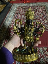 Kali Statue 23CM Aus messing/