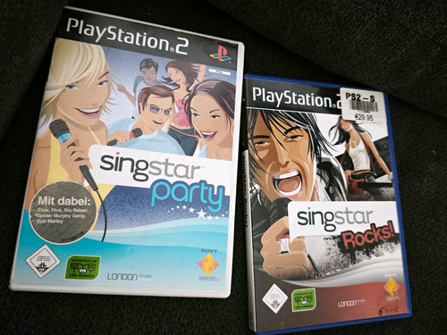 Ps2 singstar party - ps2, +